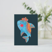 Carte Postale Le requin fort (Debout devant)