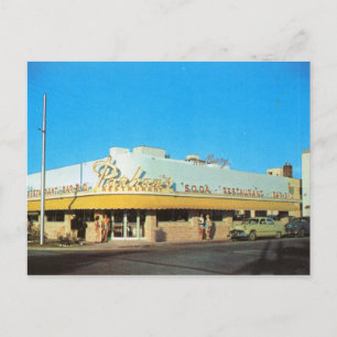 Carte Postale Le restaurant Parham's, Miami Beach FL Vintage