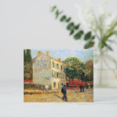 Carte Postale Le restaurant Rispal à Asnières par Vincent van Go (Debout devant)