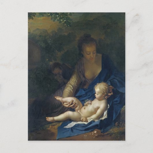 Carte Postale Le reste du vol vers l'Egypte, 1706 (Devant)