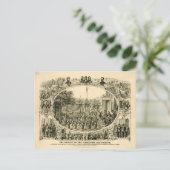 Carte Postale Le résultat du quinzième amendement (1870) (Debout devant)