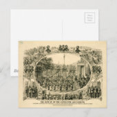 Carte Postale Le résultat du quinzième amendement (1870) (Devant / Derrière)