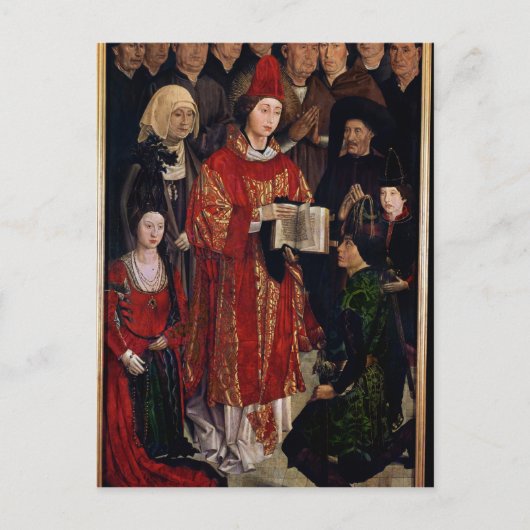 Carte Postale Le retable de Saint-Vincent (Devant)