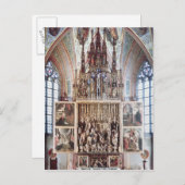 Carte Postale Le Retable de St. Wolfgang  1471-81 (Devant / Derrière)