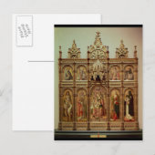 Carte Postale Le Retable Demidoff, 1476 (Devant / Derrière)