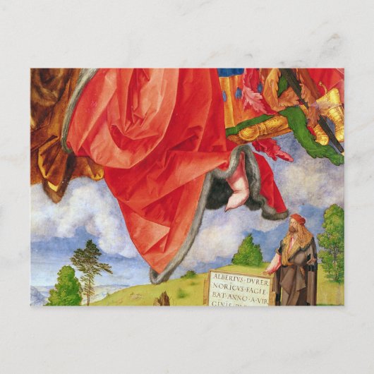 Carte Postale Le Retable Landauer, Toussaint (Devant)