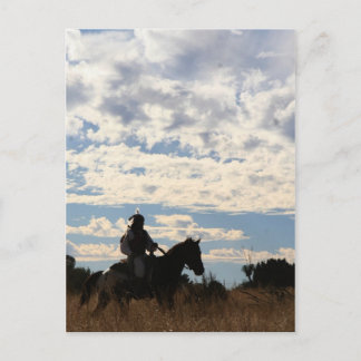 Carte Postale "Le retour au camp"