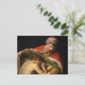 Carte Postale Le Retour de l'Enfant Prodigue, 1773 par Pompeo Ba (Debout devant)