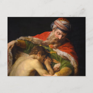 Carte Postale Le Retour de l'Enfant Prodigue, 1773 par Pompeo Ba