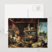 Carte Postale Le retour du fils prodigue, vers 1618 (Devant / Derrière)