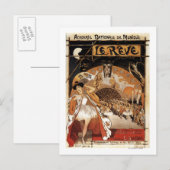 Carte Postale Le Reve Ballet Performance Opéra (Devant / Derrière)