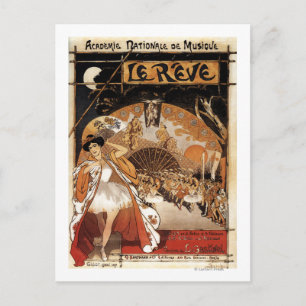 Carte Postale Le Reve Ballet Performance Opéra