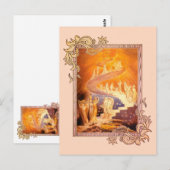 Carte Postale Le rêve de Jacob Par William Blake (Devant / Derrière)