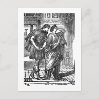 Carte Postale Le rêve de la nuit d'été