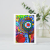 Carte Postale Le rêve de la petite ours (Debout devant)