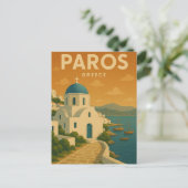 Carte Postale Le rêve de Paros Grèce (Debout devant)