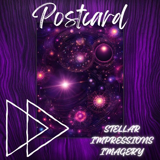 Carte Postale Le rêve de Quasar
