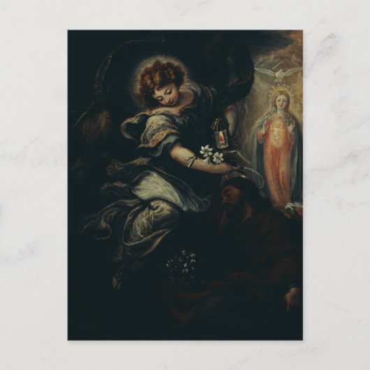 Carte Postale Le rêve de Saint Joseph (Devant)