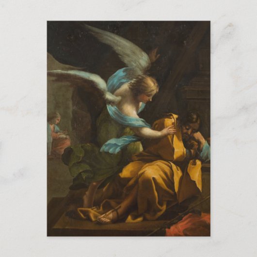 Carte postale Le Rêve de Saint Joseph de Francisco (Devant)