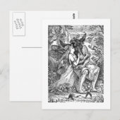 Carte Postale Le rêve d'une nuit d'été (Devant / Derrière)