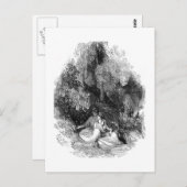 Carte Postale Le rêve d'une nuit d'été (Devant / Derrière)