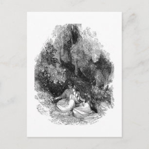 Carte Postale Le rêve d'une nuit d'été