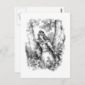 Carte Postale Le rêve d'une nuit d'été (Devant / Derrière)