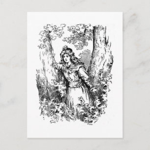 Carte Postale Le rêve d'une nuit d'été