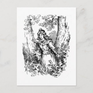 Carte Postale Le rêve d'une nuit d'été