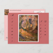 Carte Postale Le rêve d'une nuit d'été (Devant / Derrière)