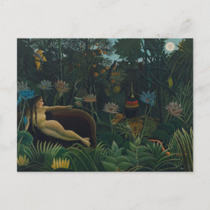 Carte Postale Le rêve (Le Reve Exotique) d'Henri Rousseau