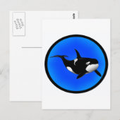 CARTE POSTALE LE RÊVE ORCA (Devant / Derrière)