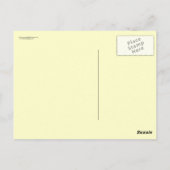 Carte postale : "Le réveil" (Dos)
