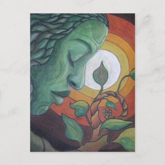 Carte postale : "Le réveil" (Devant)