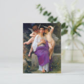 Carte Postale Le réveil du coeur par Bouguereau (Debout devant)