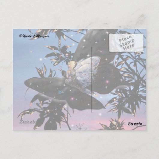 Carte Postale Le réveillon d'été ! (Dos)