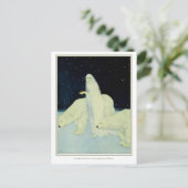 Carte Postale Le Rêveur des Rêves : Blanc, Éclairant et brillant (Debout devant)