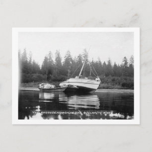 Carte Postale Le Rhododendron sur la rivière Quillayute