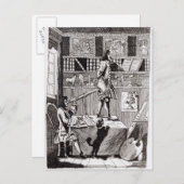 Carte Postale Le Richardson compliqué, 1724 (Devant / Derrière)