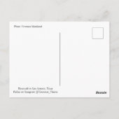 Carte Postale Le Riverwalk de San Antonio (Dos)