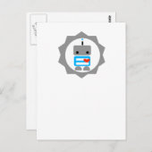 Carte Postale Le Robot ! (Devant / Derrière)