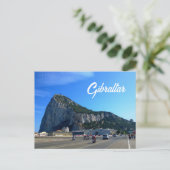 Carte Postale Le rocher de Gibraltar (Debout devant)