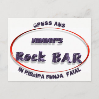 Carte Postale Le Rock Bar de Mimmy
