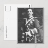 Carte Postale Le roi Alfonso XIII d'Espagne (Devant / Derrière)
