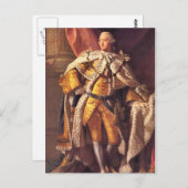 Carte Postale Le roi d'Angleterre George III par Studio d'Allan  (Devant / Derrière)