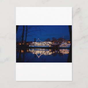 Carte Postale Le roi Delta la nuit - Sacramento, CA