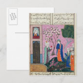 Carte Postale Le roi dit adieu (Devant / Derrière)