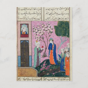 Carte Postale Le roi dit adieu