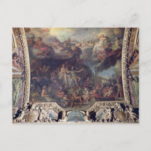 Carte Postale Le roi Louis XIV gouvernant seul