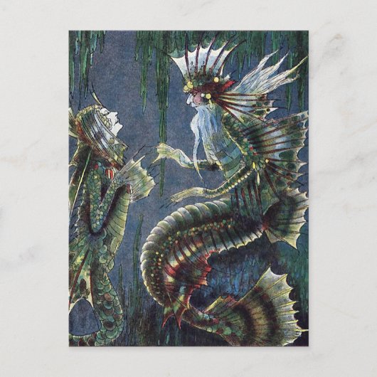 Carte Postale Le roi Merman (Devant)